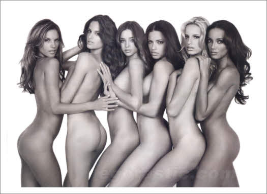 Izabel Goulart naked, Miranda Kerr naked, Adriana Lima naked, Karolina Kurk...